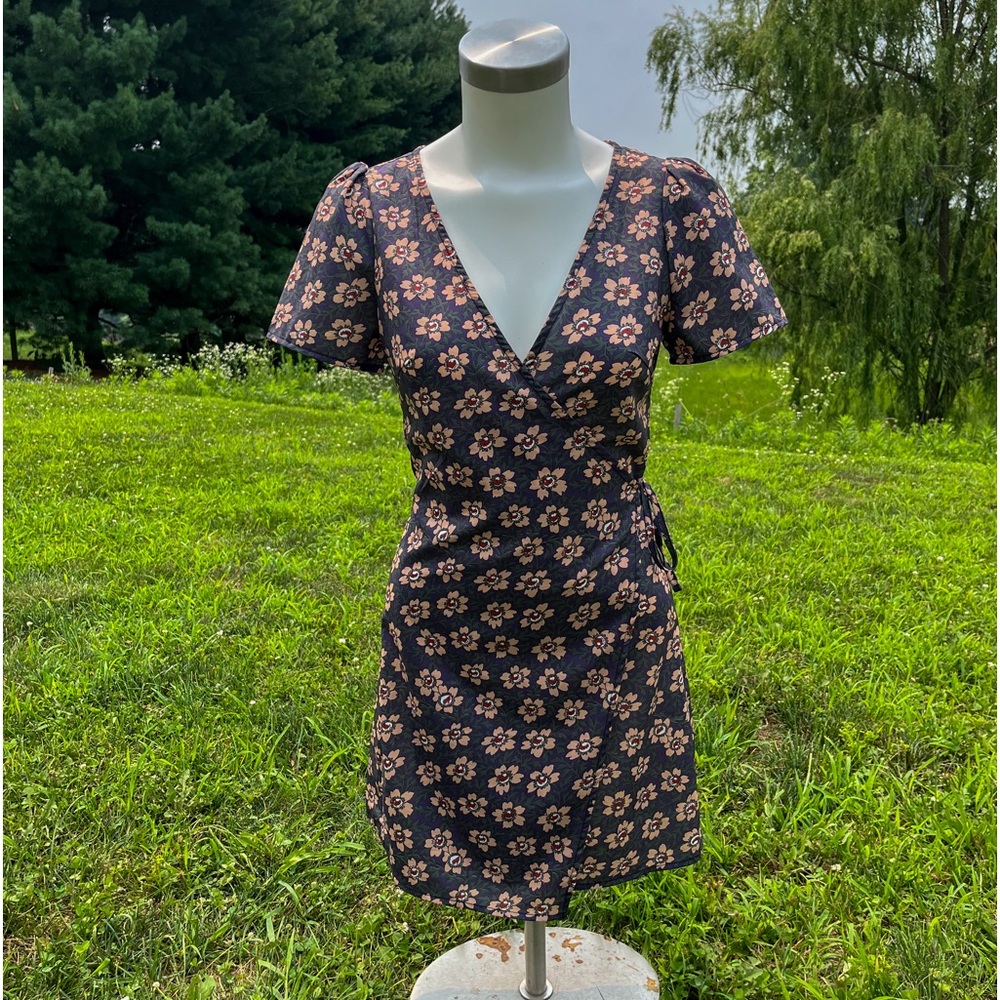 Cry Baby Floral Wrap Dress